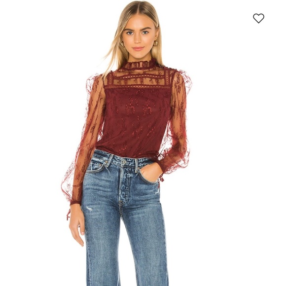 Tularosa Lizzie Top Cabernet size MD - Picture 1 of 5